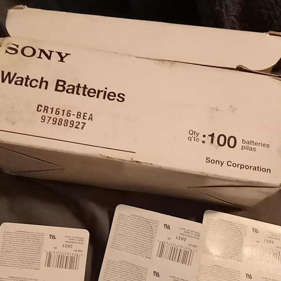 Sony watch battery big lot packs batteries - Picture 5 of 5